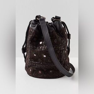 Free People Oueen Embellished Crossbody